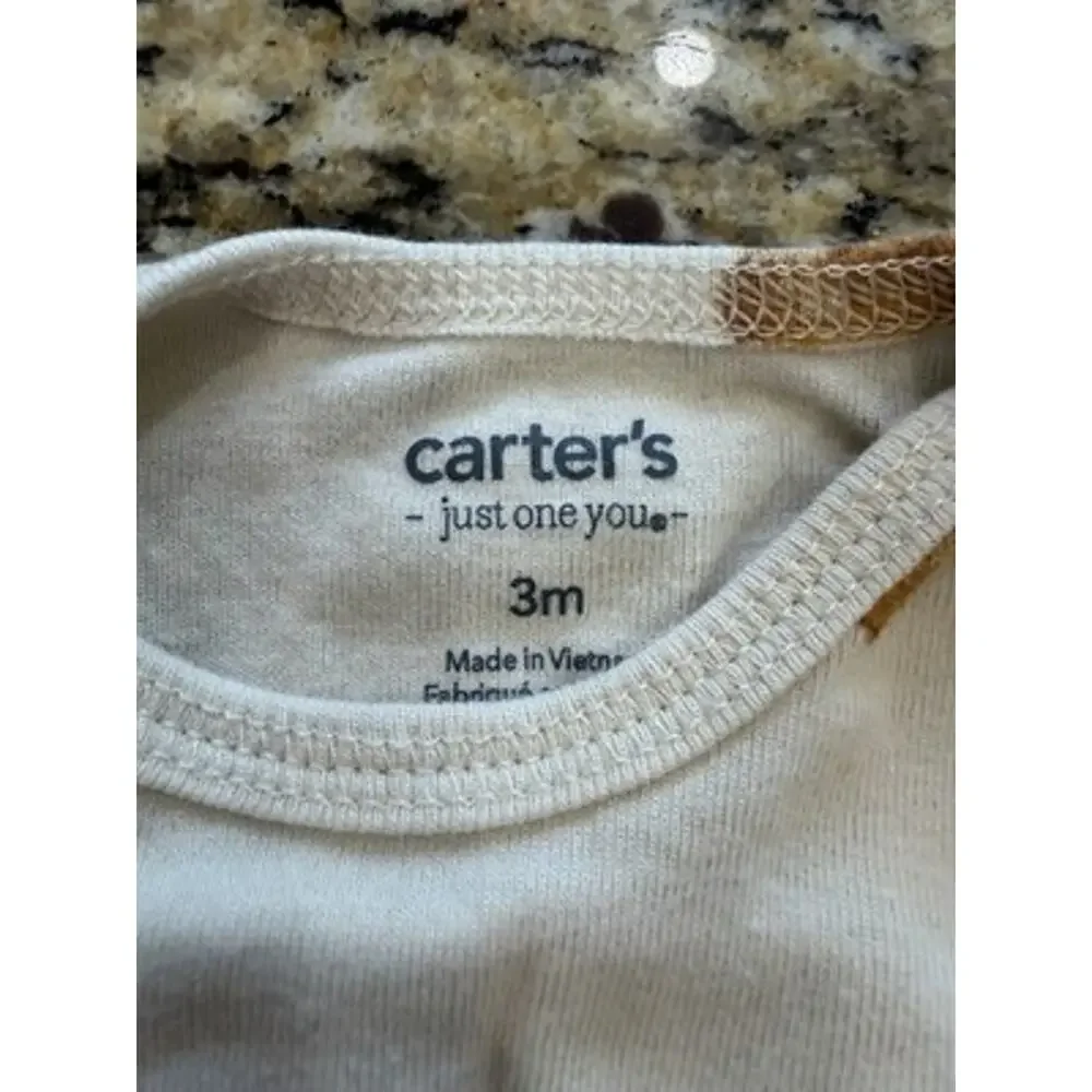 Carter’s Baby First Thanksgiving 3-Piece Outfit Set Size 3 Months